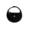Chanel 23C Pouch Evening Bag Black