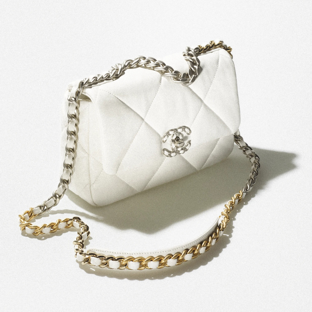 Chanel Flap 19Bag White