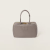 Leather Beau Handbag Clay-Gray