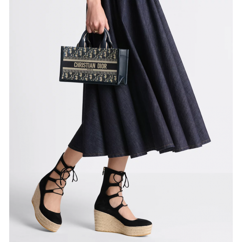 East-West Dior Book Tote With Strap