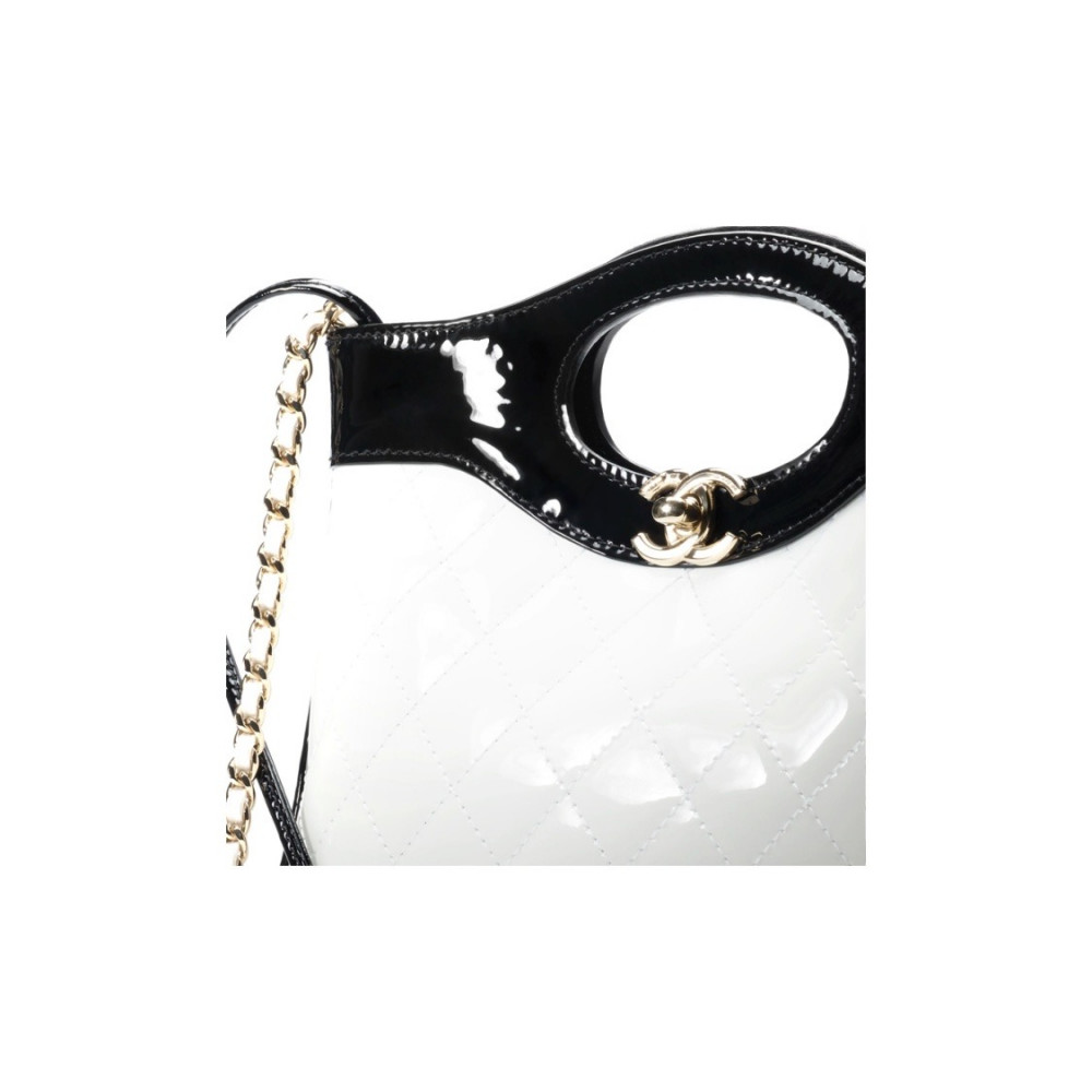 Chanel 31 Mini Shopping Bag Patent Calfskin