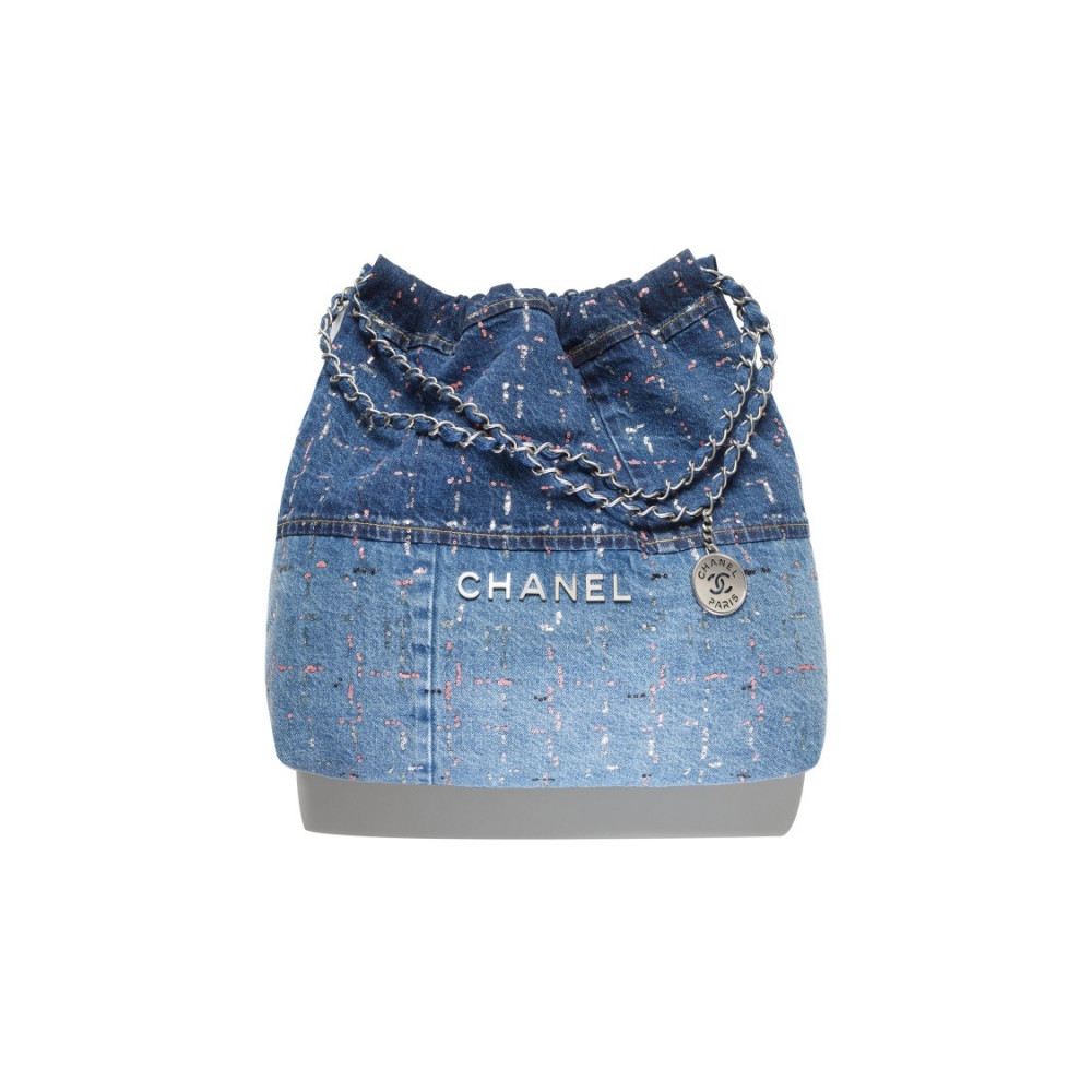 Chanel Denim 22 Handbag 