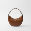 Prada Arqué Small Leather Shoulder Bag
