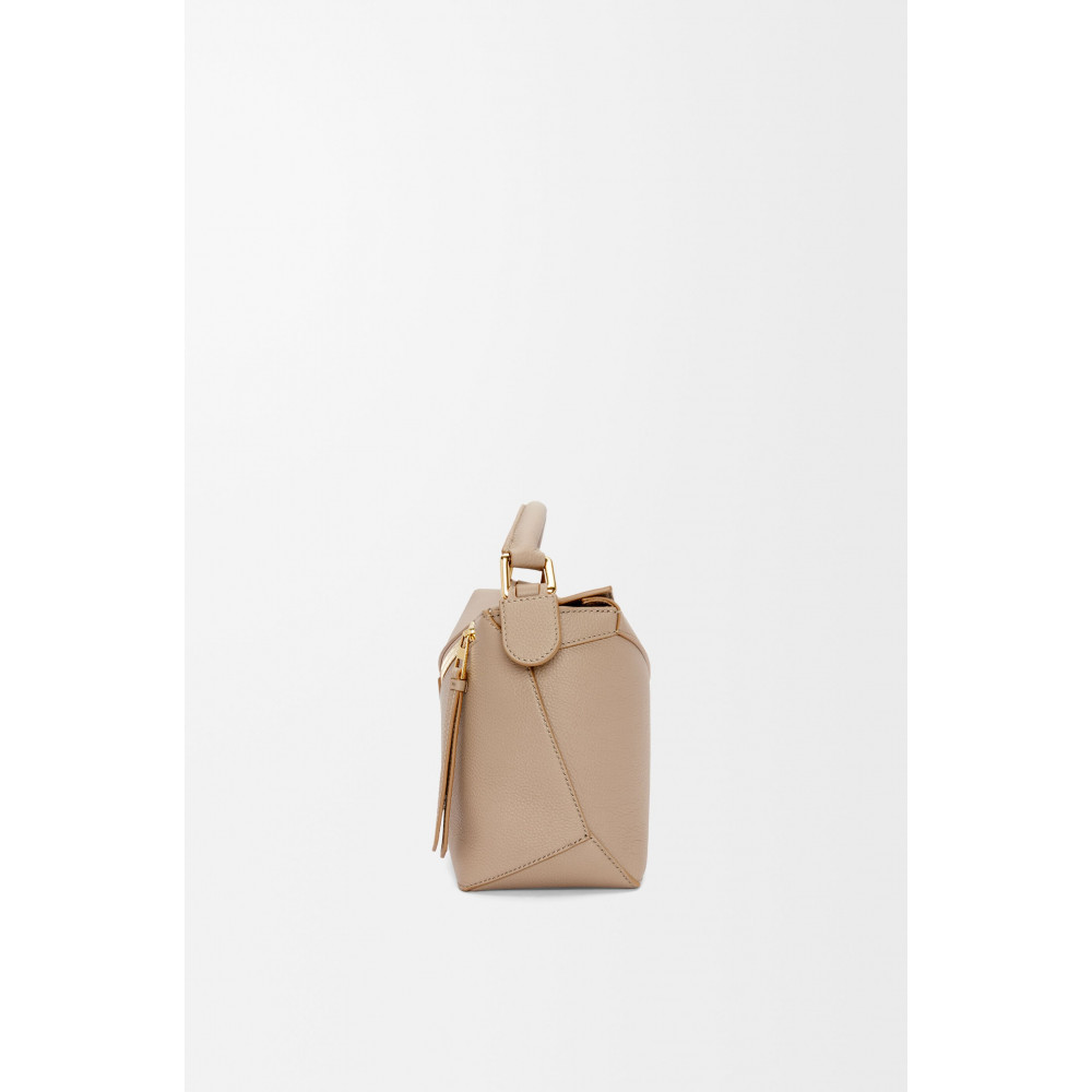 Small Puzzle Bag In Soft Grained Calfskin