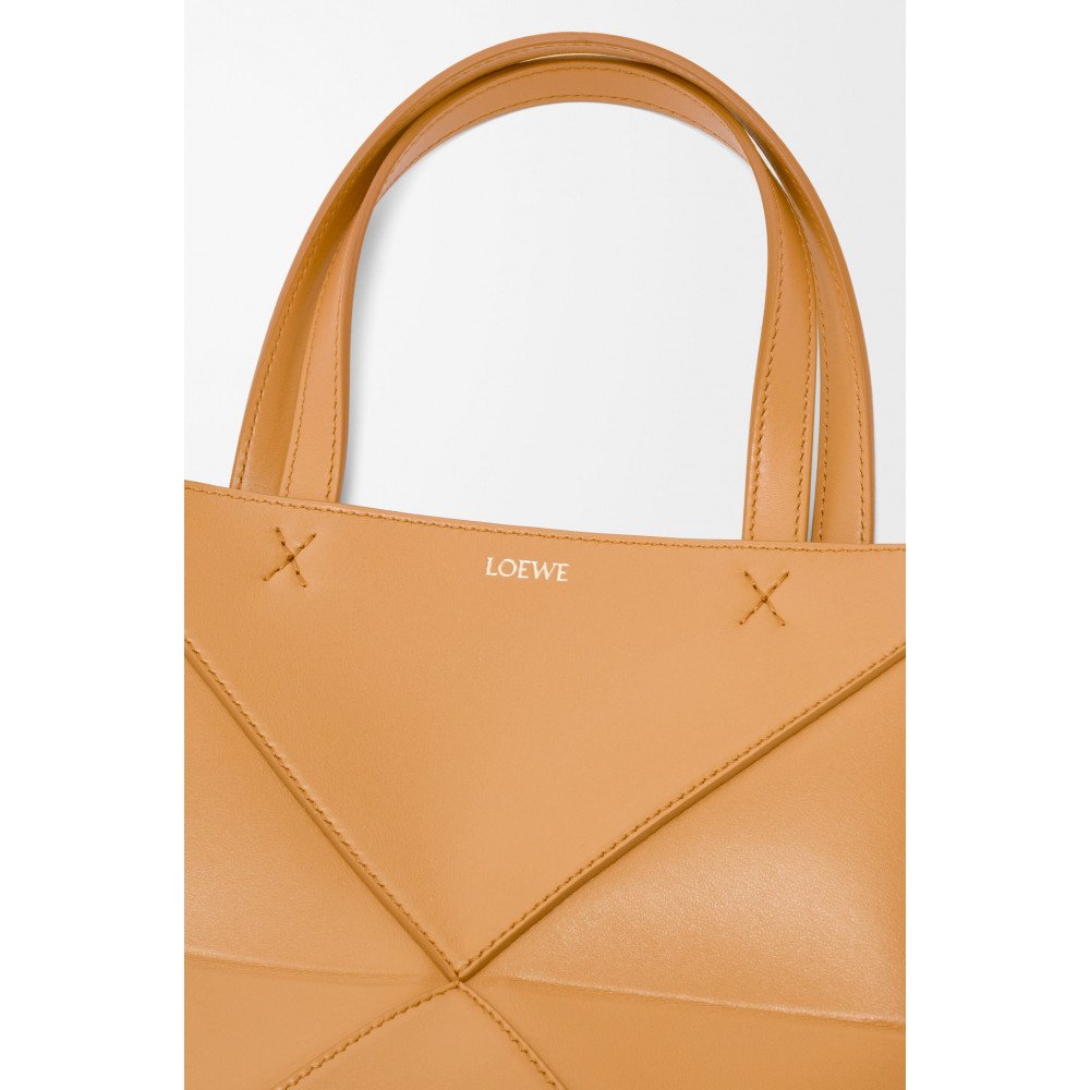 Mini Puzzle Fold Tote In Shiny Calfskin Mini Puzzle Fold Tote In Shiny Calfskin