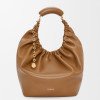 Medium Squeeze Bag In Mellow Nappa Lambskin