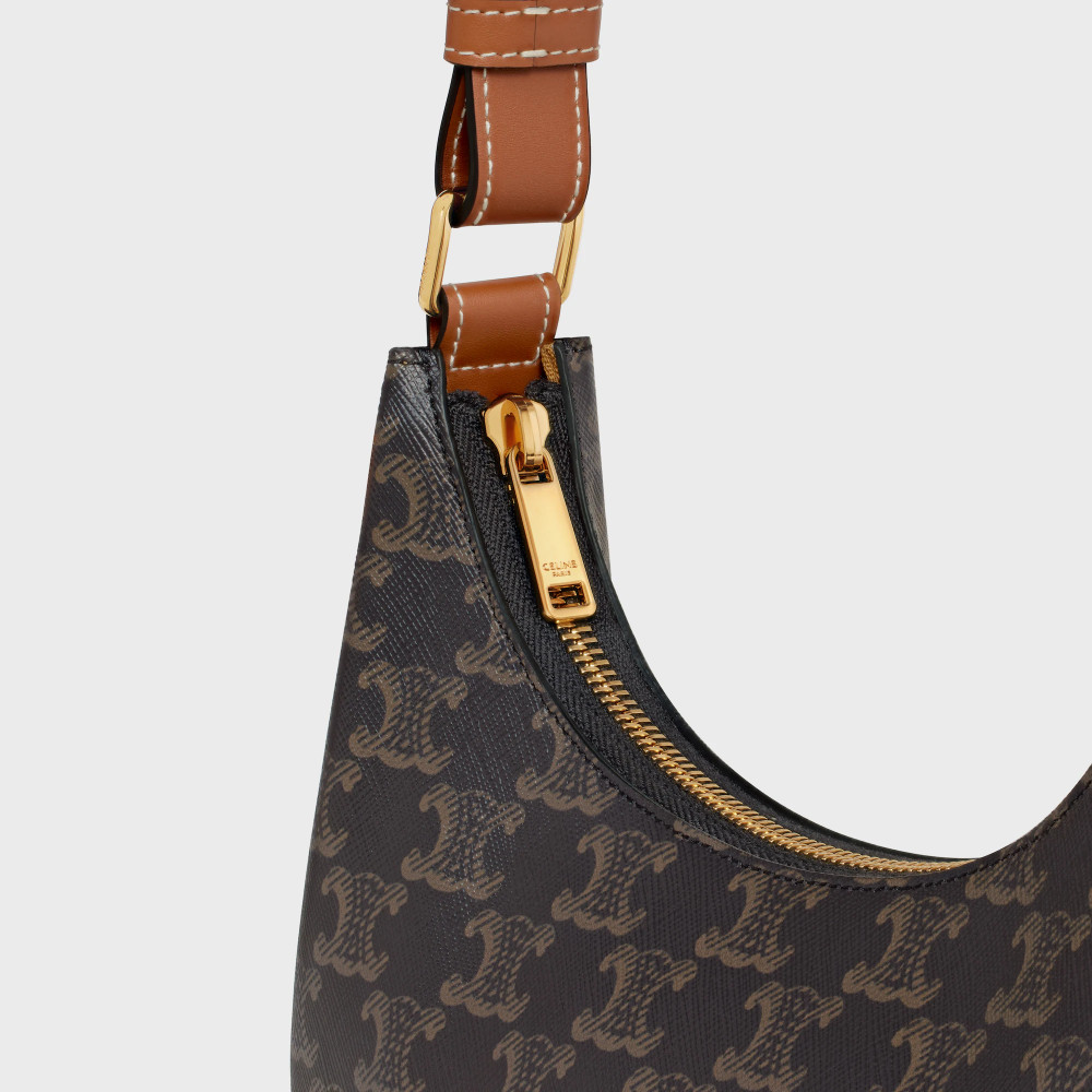 Ava Bag In Triomphe Canvas And Calfskin Ava Bag In Triomphe Canvas And Calfskin