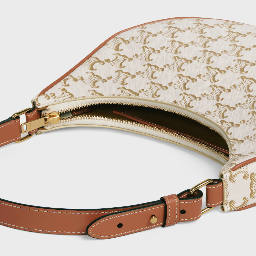 Ava Bag In Triomphe Canvas And Calfskin Ava Bag In Triomphe Canvas And Calfskin