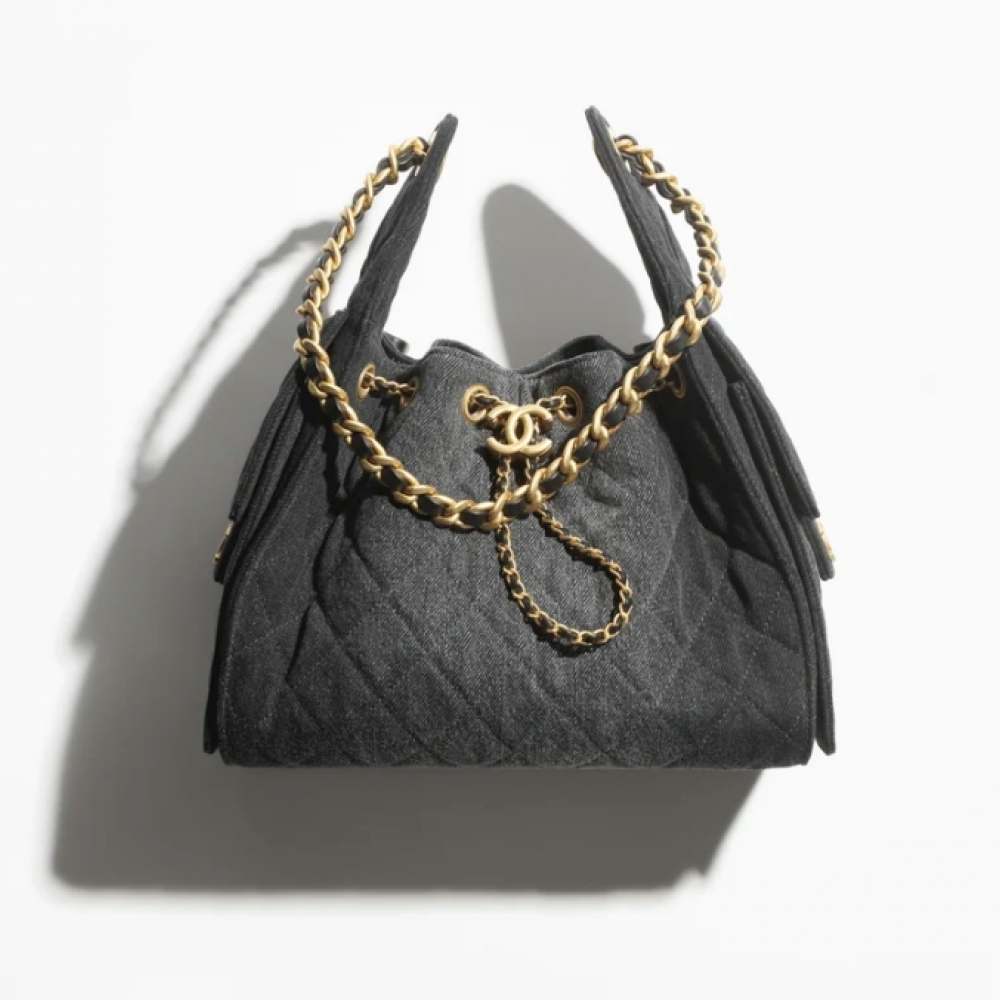 Chanel 25 Small Denim Handbag