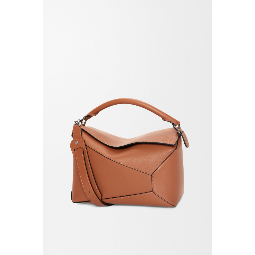 Medium Puzzle Edge Bag In Classic Calfskin