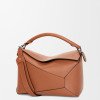 Medium Puzzle Edge Bag In Classic Calfskin