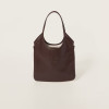 Ivy Leather Handbag Shrubby Oak Color