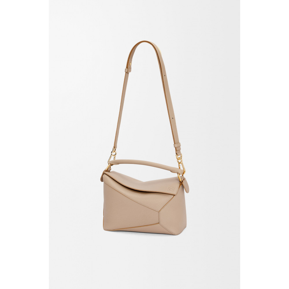 Small Puzzle Bag In Soft Grained Calfskin