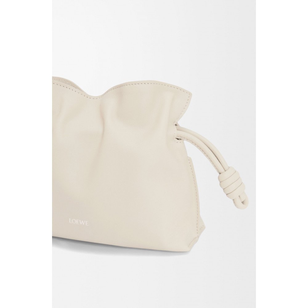 Mini Flamenco Clutch In Nappa Calfskin