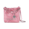Chanel 22 Mini Handbag Dark Pink
