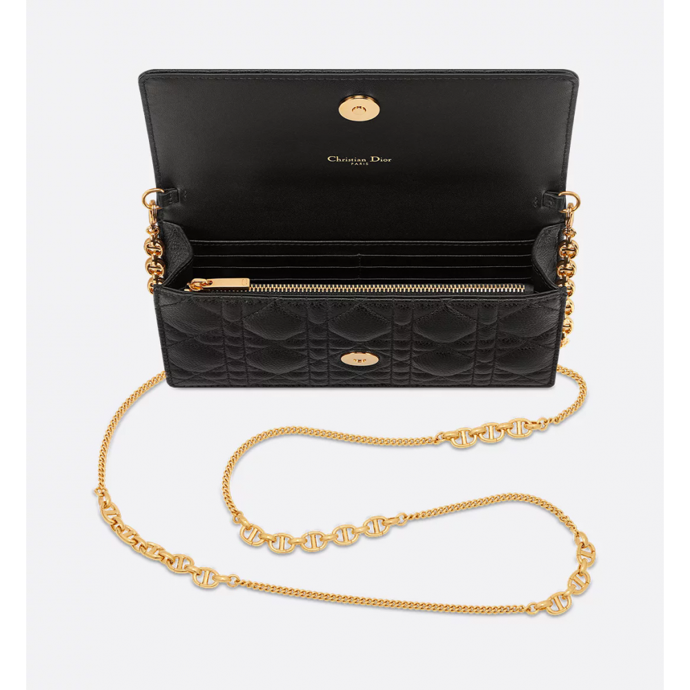 Dior Caro Pouch With Chain