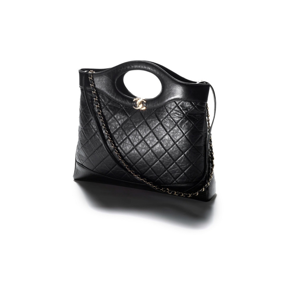 Chanel 31 Large Shopping Bag Shiny Crumpled Calfskin
