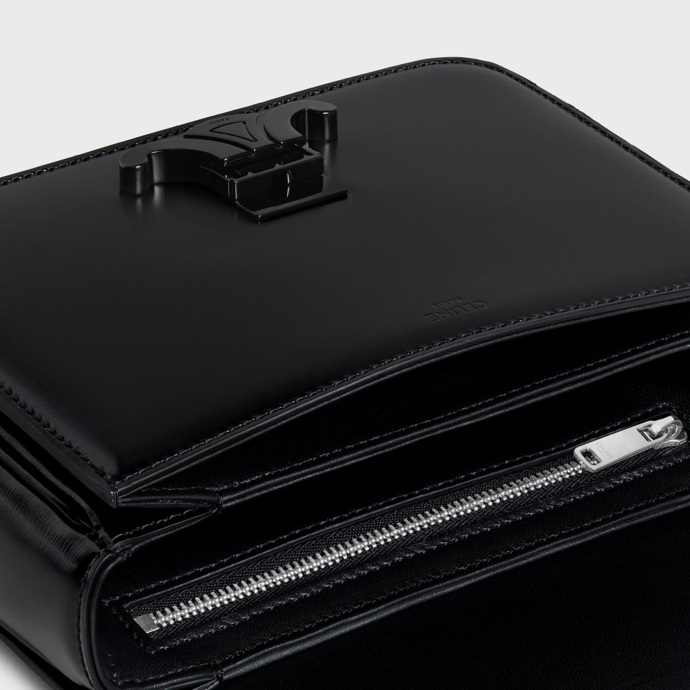 Teen Triomphe Bag In Shiny Calfskin Teen Triomphe Bag In Shiny Calfskin