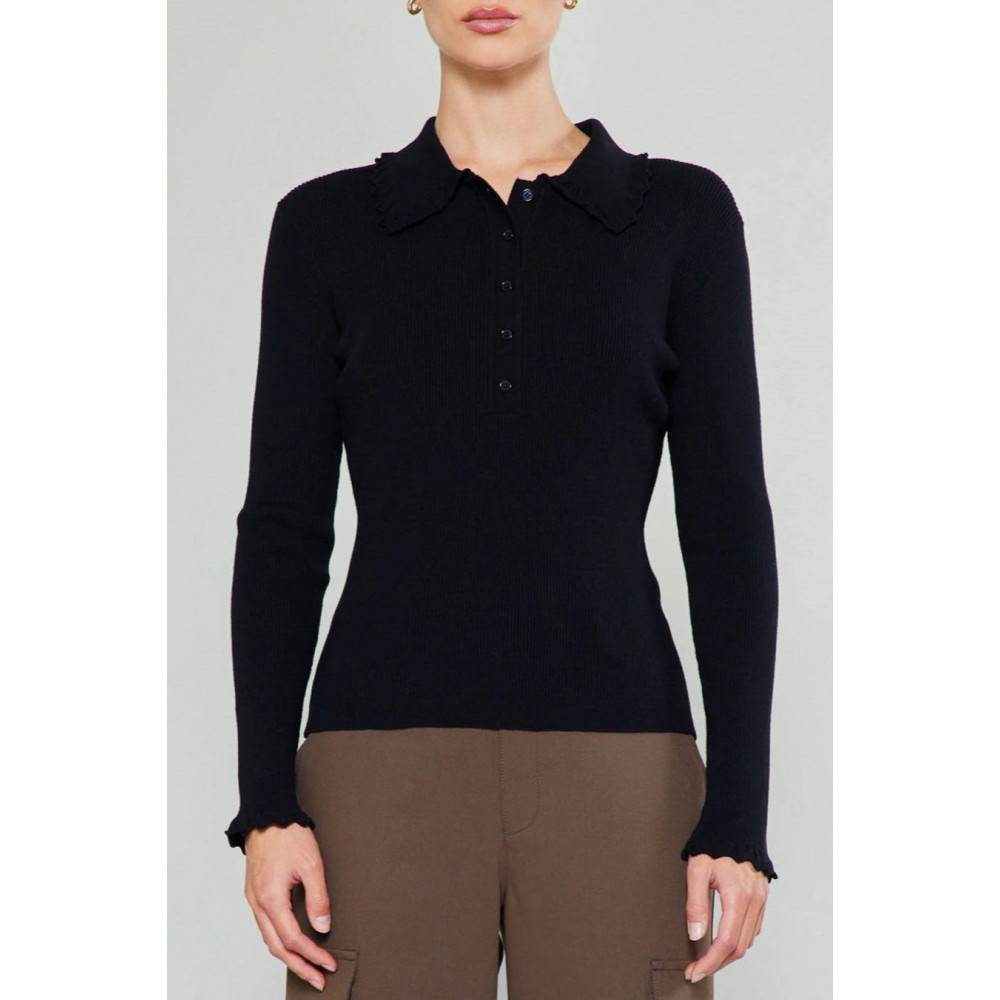 Zenith Henley Knit
