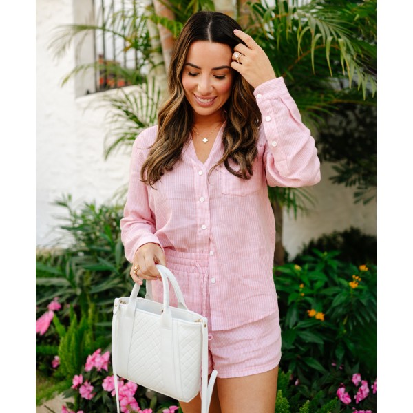 Curious Satin Mini Tote