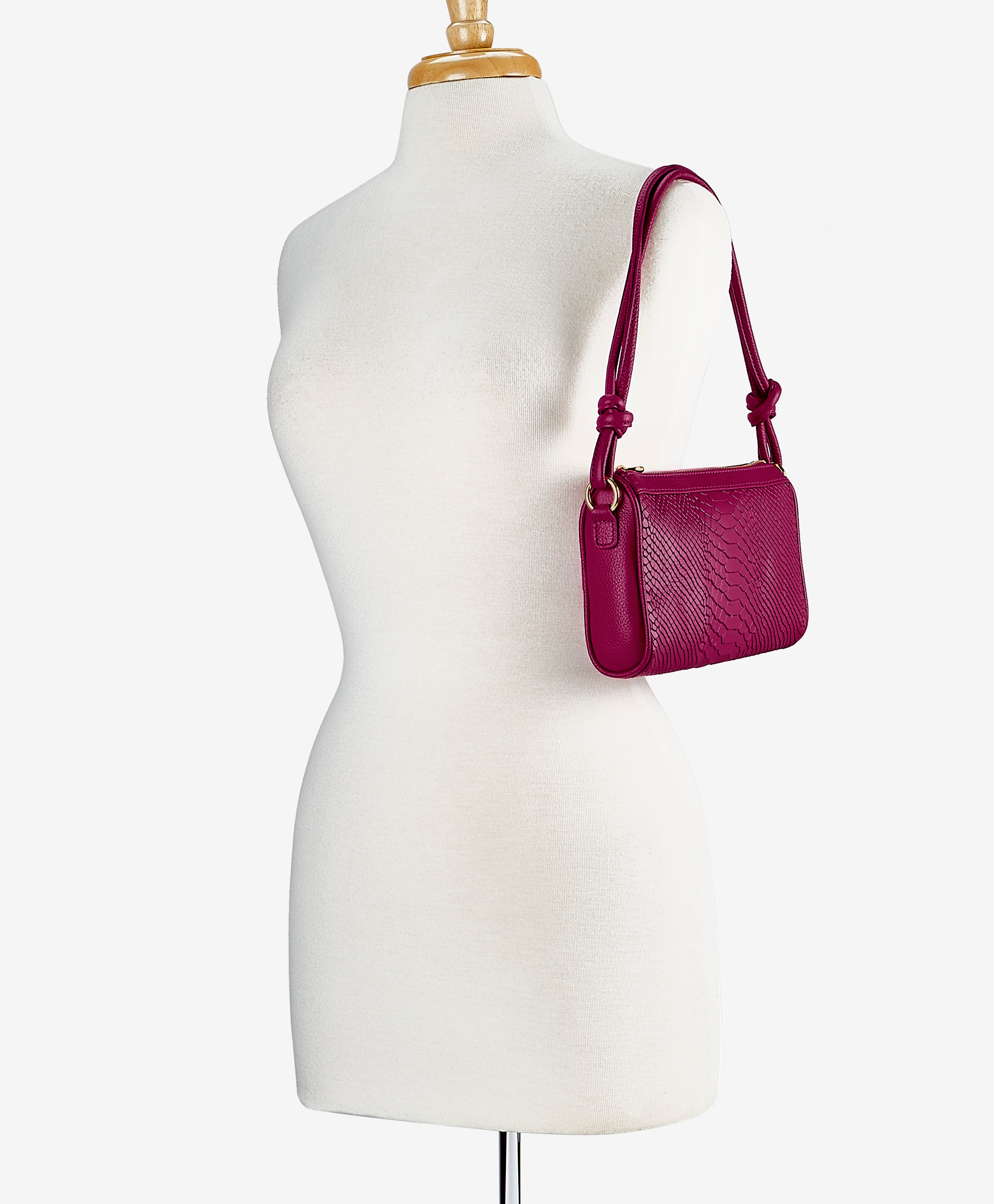 Lleno Silk Shoulder Bag