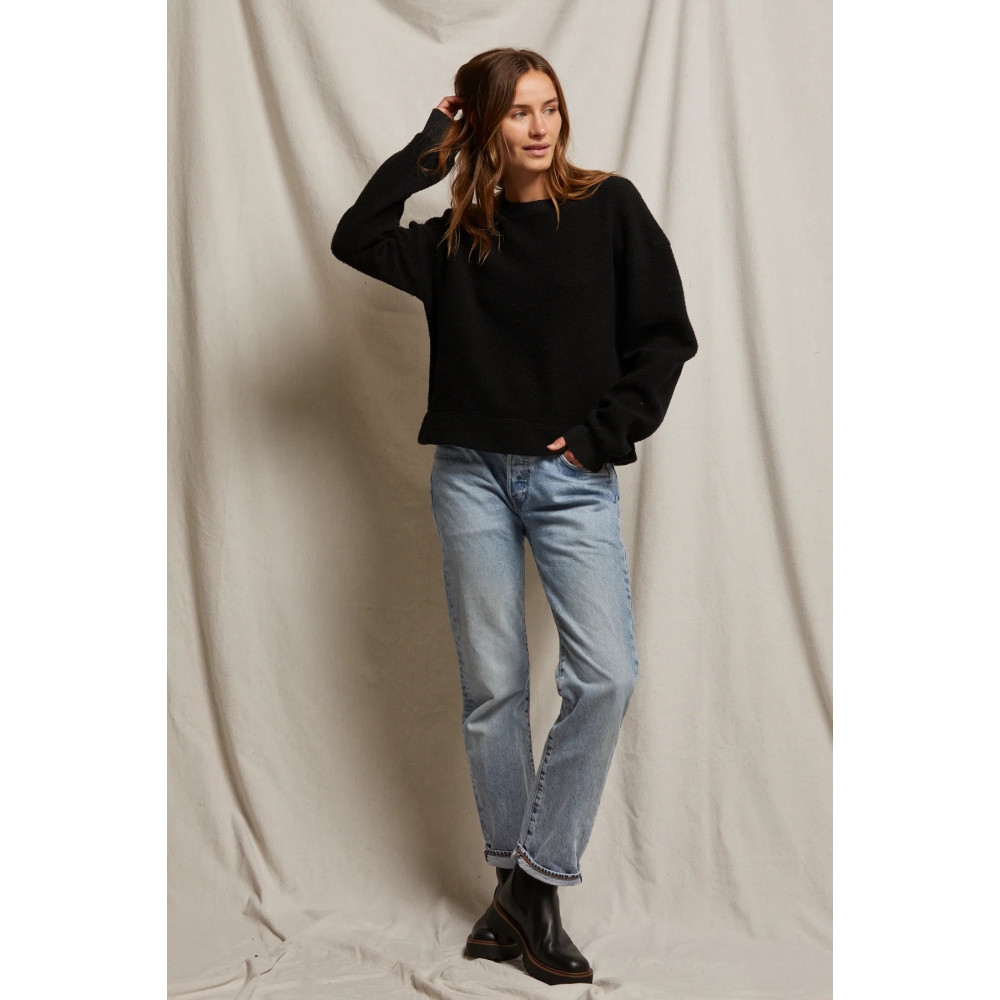 Delicata Reverse Fleece Pullover