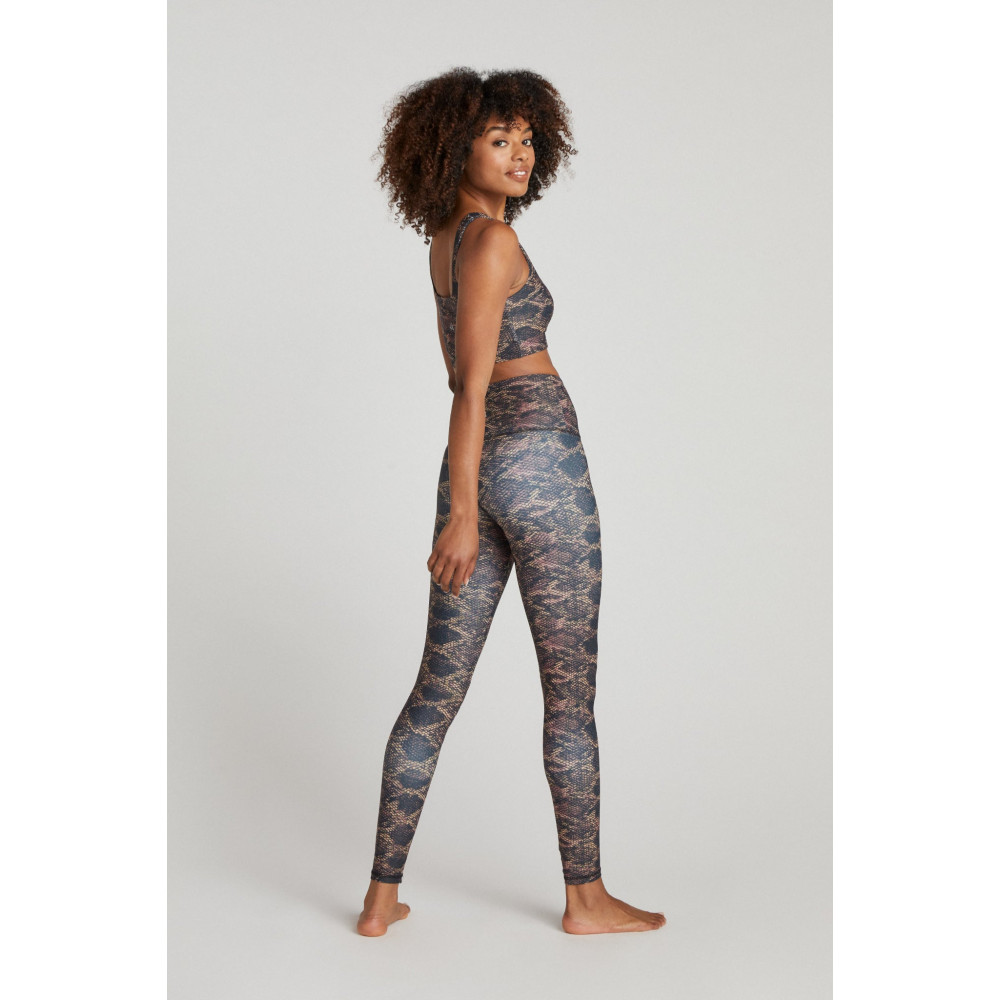 Glitter Snake Ankle Legging