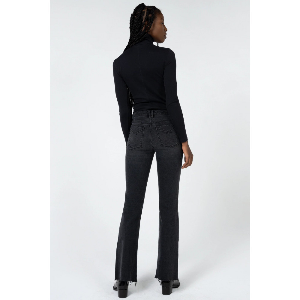 Radiant Soie High Rise Flare Jean