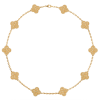 Clover Vintage Alhambra Ten Flower Necklace