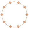 Clover Vintage Alhambra Ten Flower Necklace