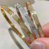 Love Bangle, Small Model, Full Diamonds All Star, Gold, Silver, Rose Gold