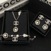 Chanel Set 2 , Earring, Necklace, Bracelet