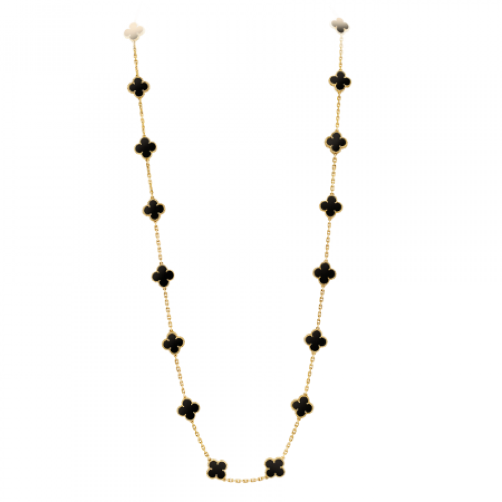 Clover Vintage Alhambra Twenty Flower Necklace Clover Vintage Alhambra Twenty Flower Necklace