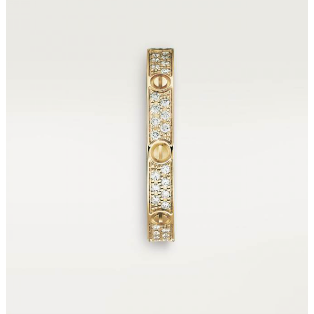 Cartier Love Ring Mini Set With Diamonds Cartier Love Ring Mini Set With Diamonds
