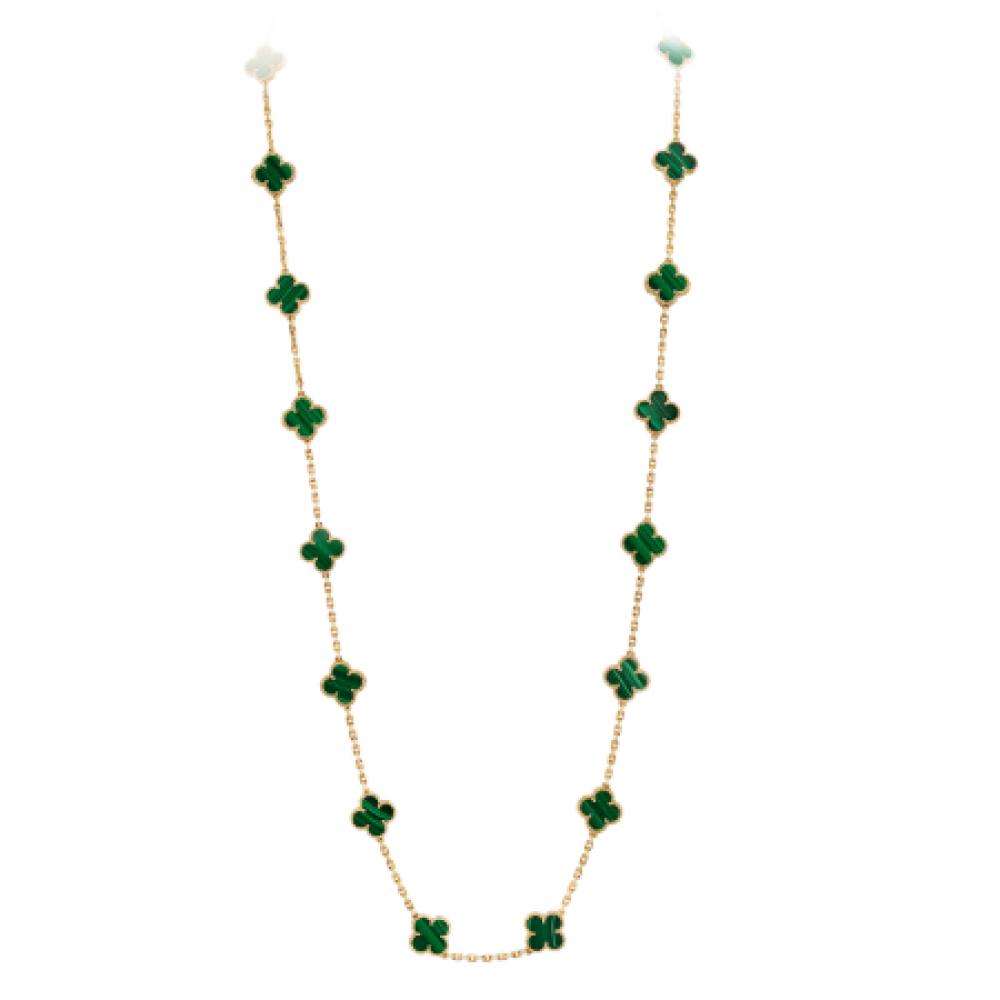 Clover Vintage Alhambra Twenty Flower Necklace Clover Vintage Alhambra Twenty Flower Necklace