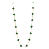 Clover Vintage Alhambra Twenty Flower Necklace