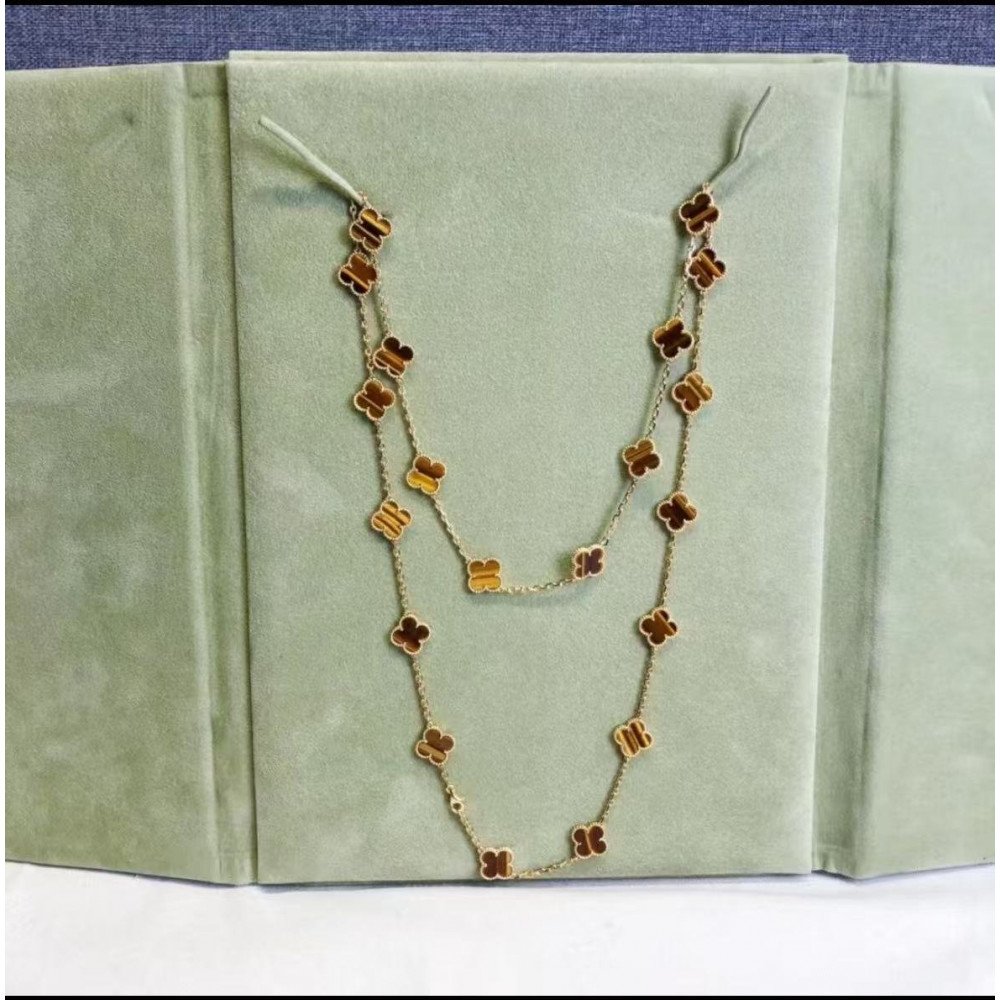 Clover Vintage Alhambra Twenty Flower Necklace