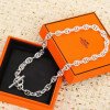 Hermes Necklace, Pig Nose, Thicker