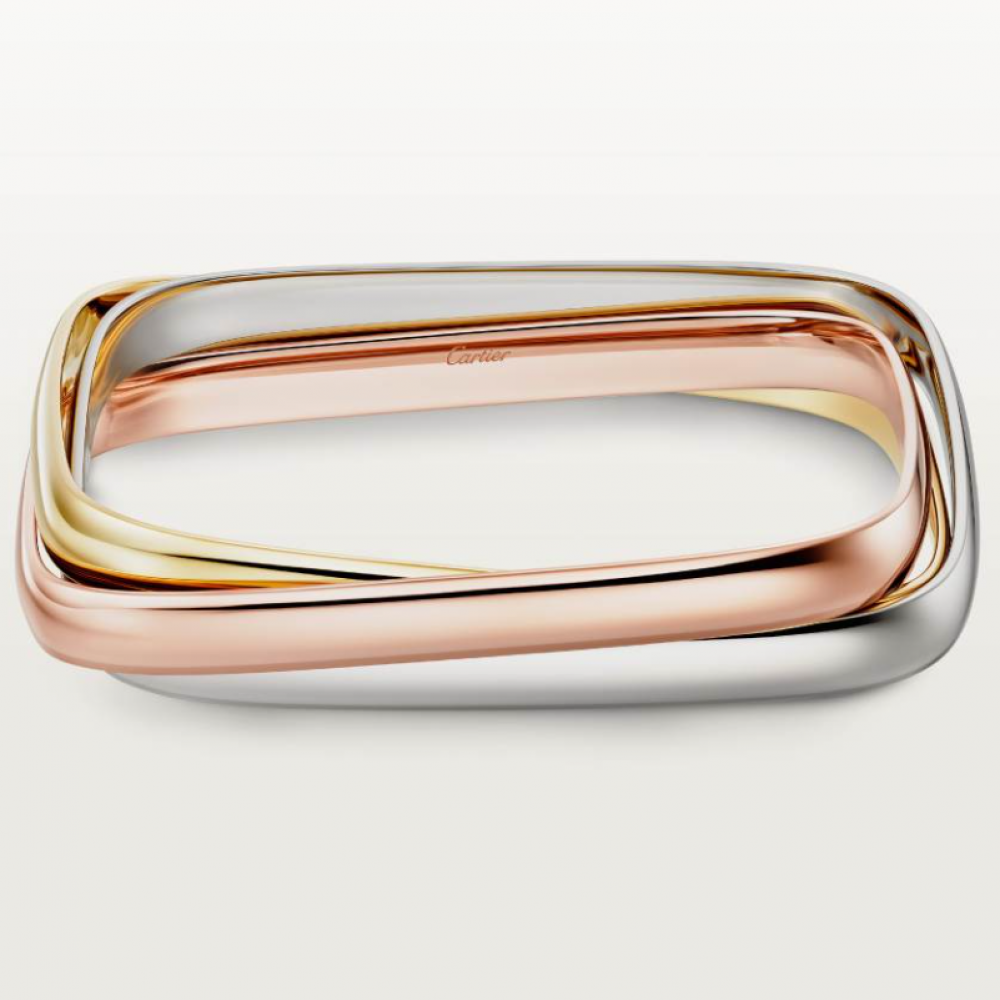 Cartier Trinity Pincushion Bracelet, Oversized Size/Only Size 17 Cartier Trinity Pincushion Bracelet, Oversized Size/Only Size 17
