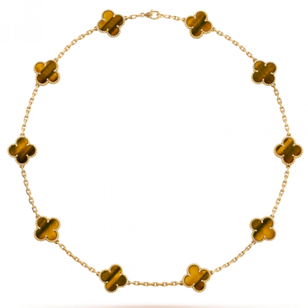 Clover Vintage Alhambra Ten Flower Necklace Clover Vintage Alhambra Ten Flower Necklace