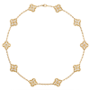 Clover Vintage Alhambra Ten Flower Necklace