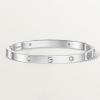 Cartier Love Bangle 4 Diamonds Medium Size