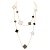 Clover Vintage Alhambra Twenty Flower Necklace