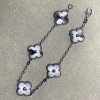 Clover With 5 Flowers –Black Warrior