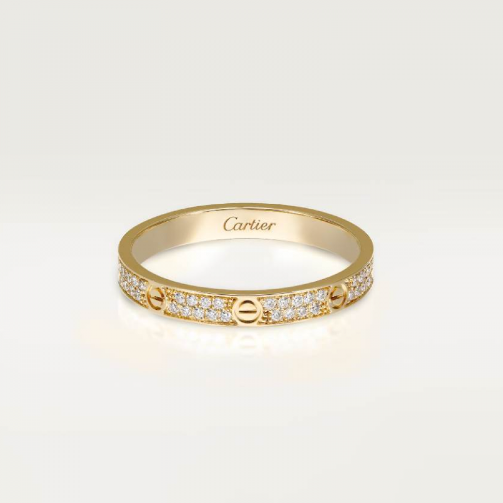 Cartier Love Ring Mini Set With Diamonds