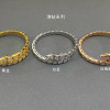 Bvlgari Snake Bangle, 2 Loops, Full Diamonds, Top Quality
