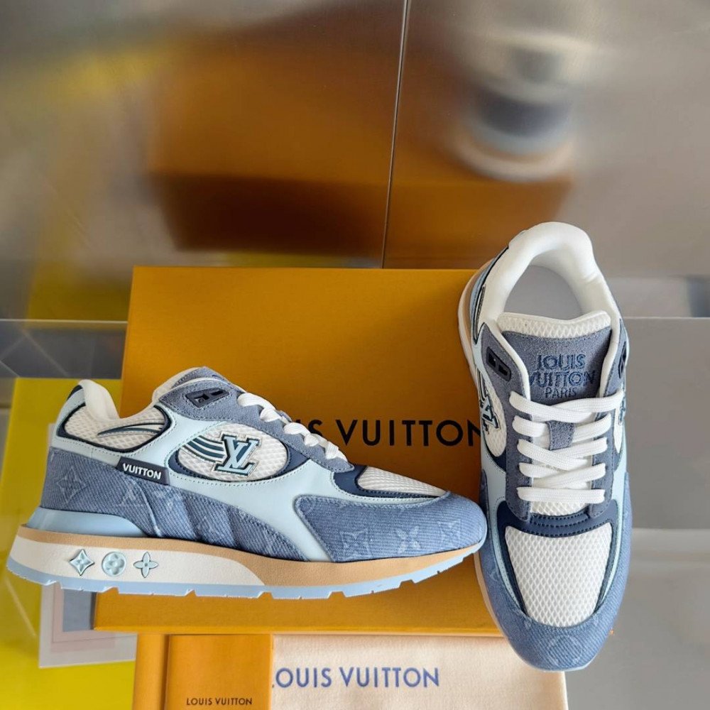 LV Run Away Sneaker Blue