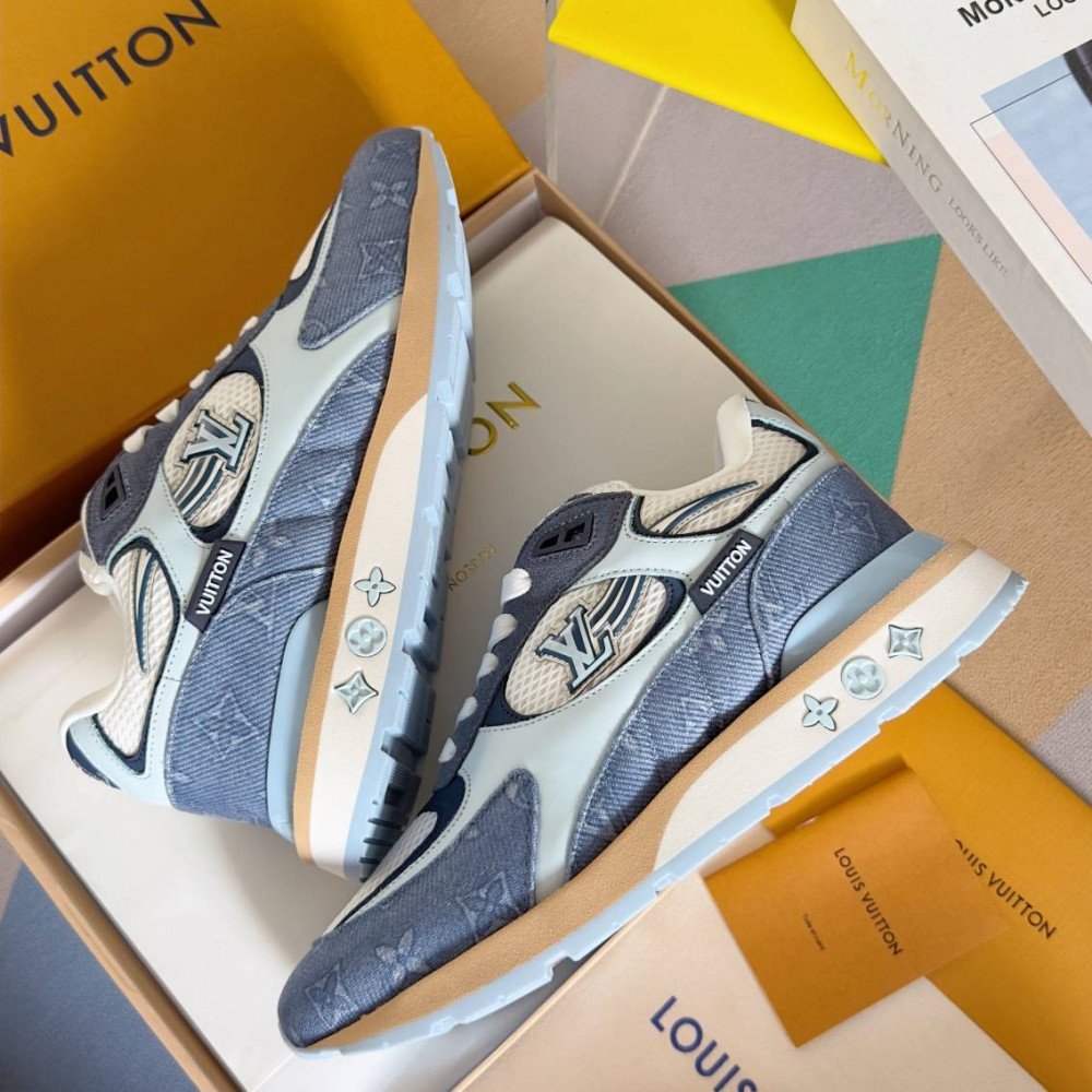 LV Run Away Sneaker Blue