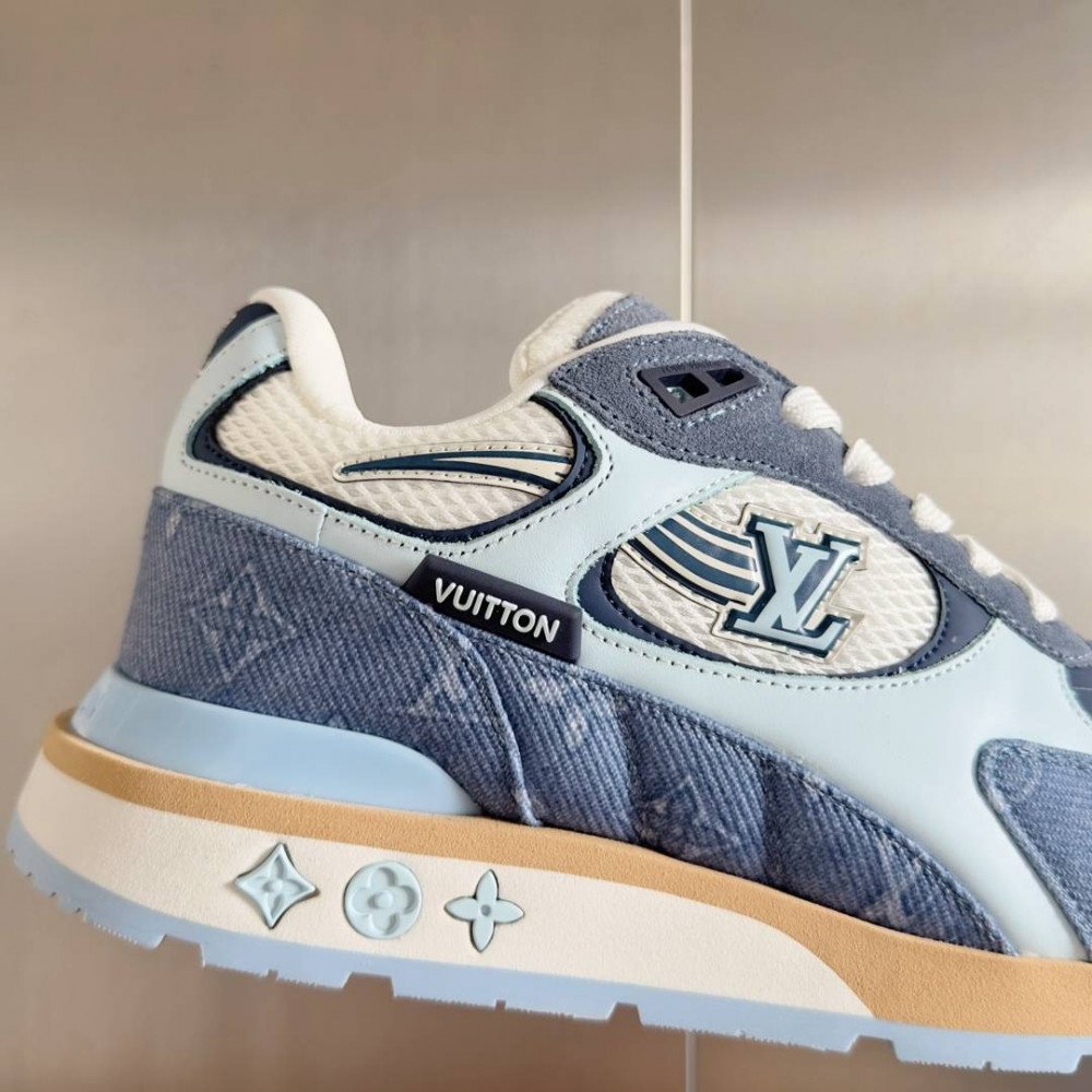 LV Run Away Sneaker Blue