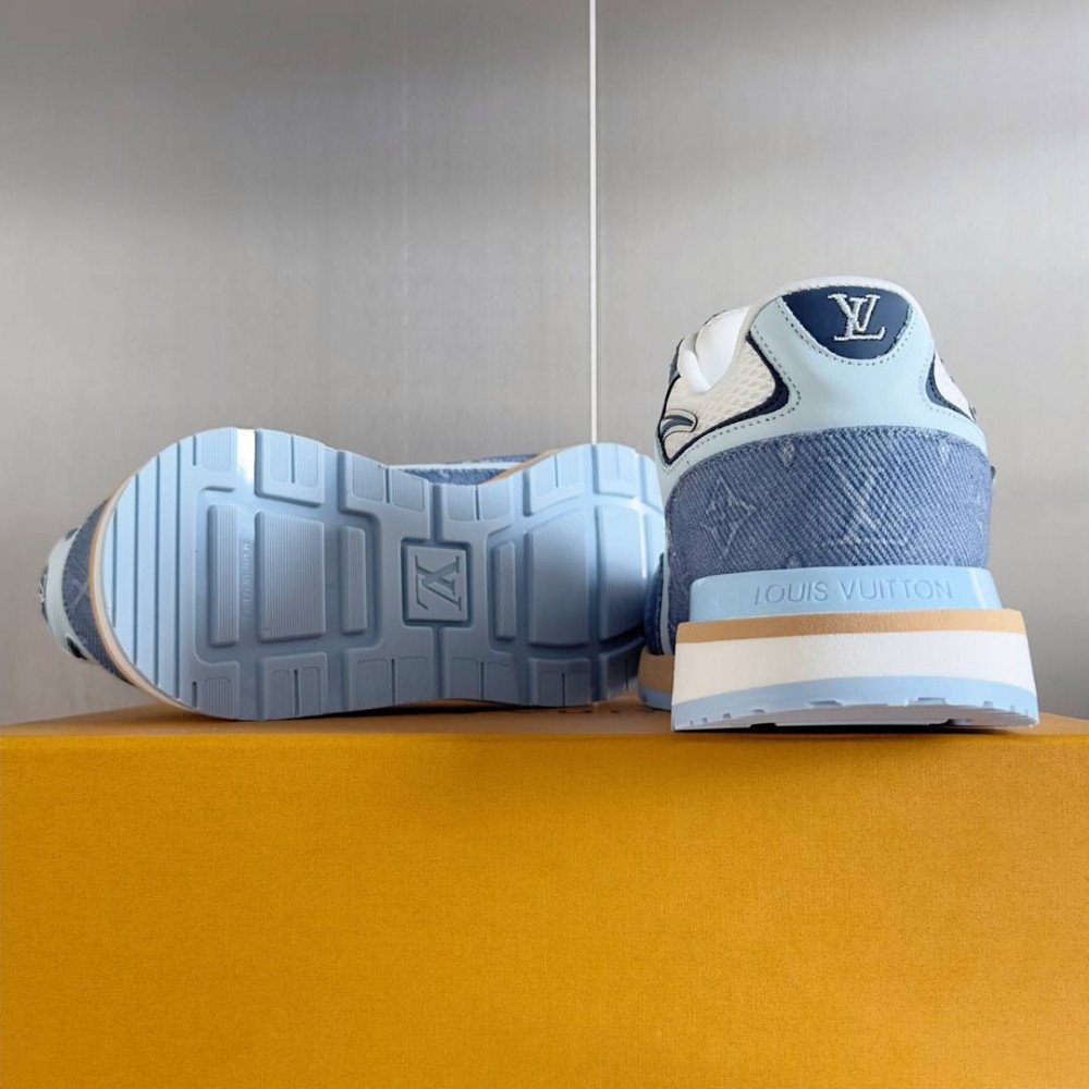 LV Run Away Sneaker Blue